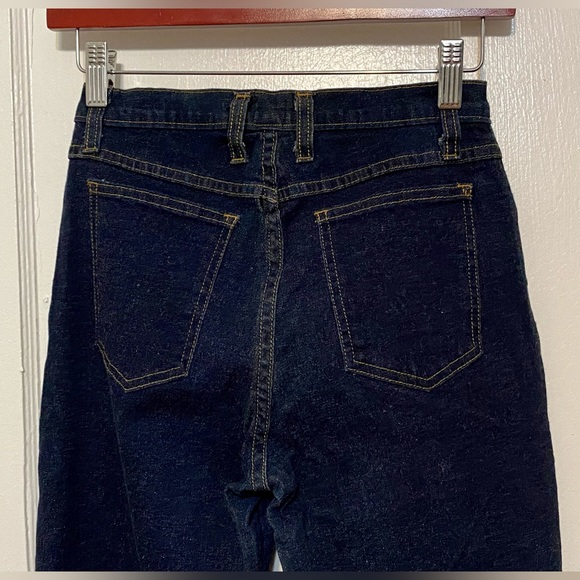 Juno Women’s Dark Blue Figure Flattering Straight Leg Jeans Sz 25/34.5” - Picture 4 of 4